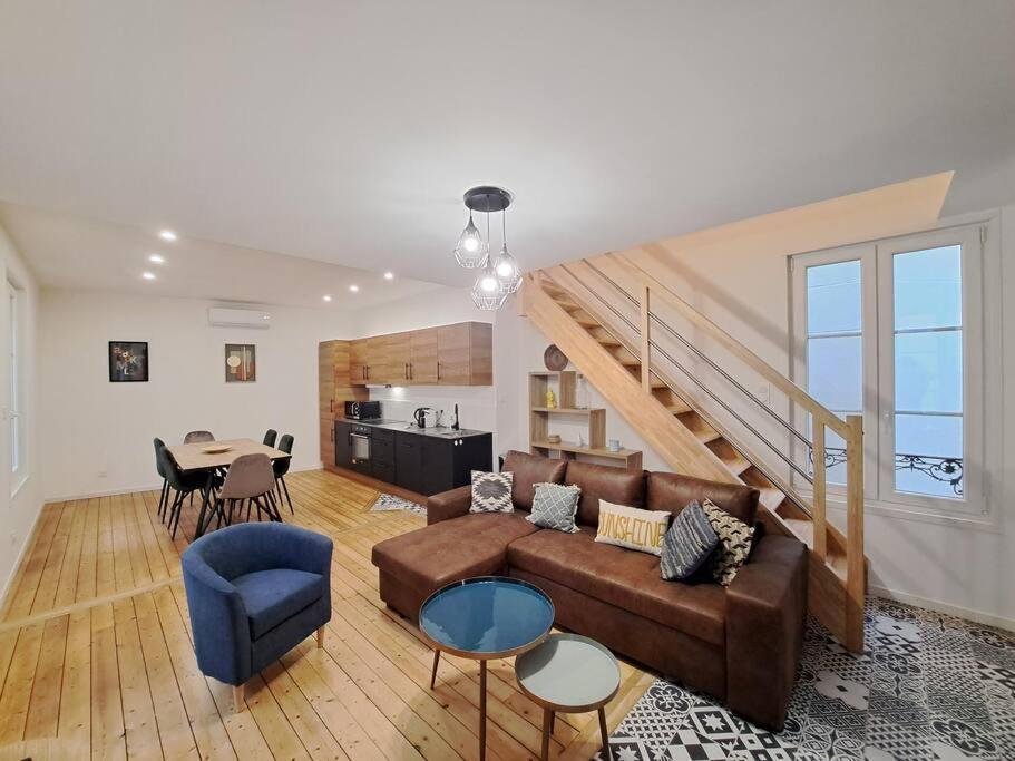 Ferienwohnung Antibes, Duplex Lumineux Reims Exterior foto
